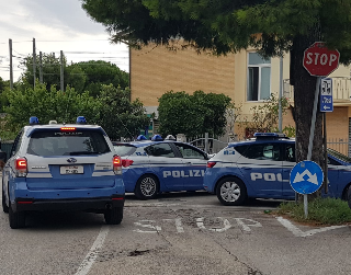 Cane antidroga fiuta un panetto di un etto di hashish gettato in una aiuola